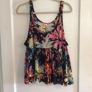 Free People Tank w/ Front Pockets